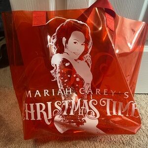 Mariah Carey Red Christmas Tote